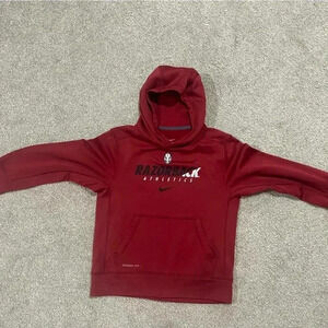 Youth small, Nike Therma-fit Arkansas Razorback’s hoodie.  Like new.